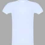Improved Undershirt High Neck Men White