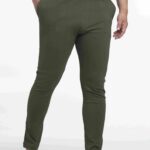 Long Pants with Waist Band Green Men, 236713