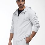 Light Grey luminous Jacket, Hoode Jacket