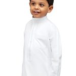ثوب , زخرفات , ابيض , شبابي