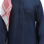 ثوب , زخرفات , كحلي, أطفال