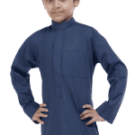 ثوب , صيفي , رمادي مزرق , ولادي