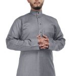 ثوب, شتوي, رصاصي, رجالي