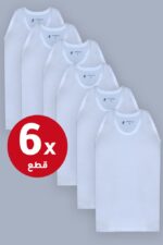 Improved Tank Top Men White (6 Set)