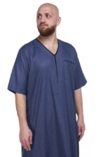 Nightrobe, Navy Blue, Men