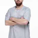 جلابية أخضر فاتح رجالي