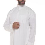 ثوب مزخرف كريمي, شبابي