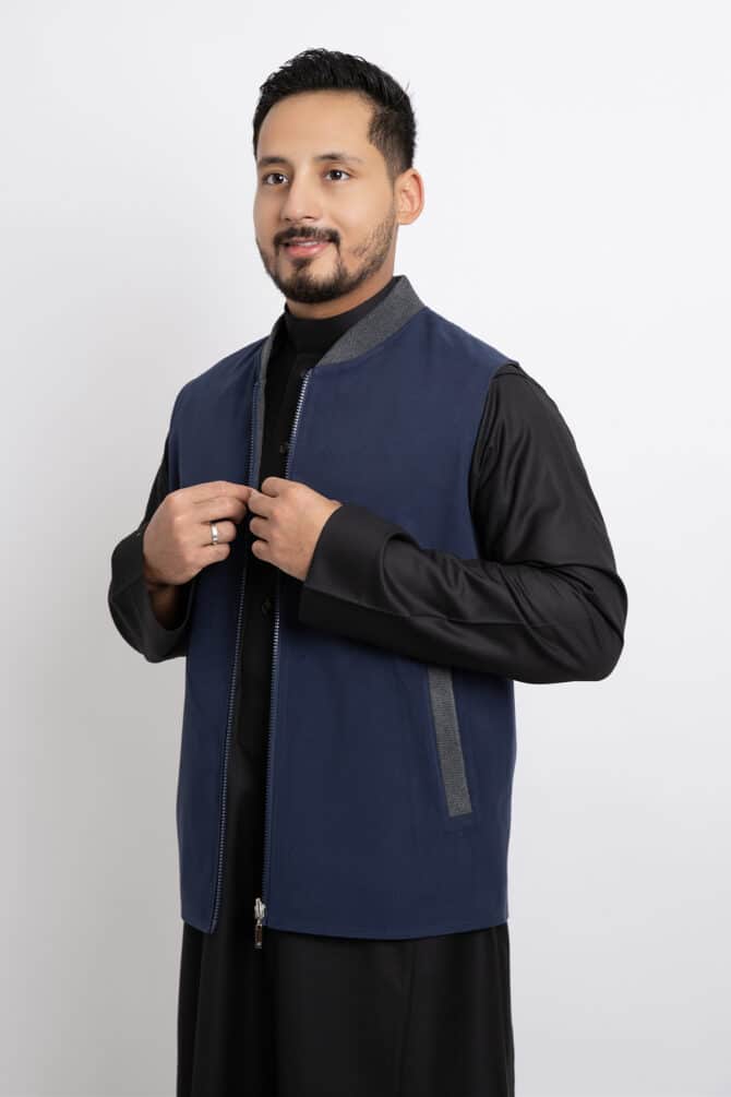Men-vest-navy-blue-gray third