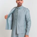 Vest Pine Green Oxford Reversible Men