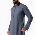 Rethobe Dark Grey Zipper Thobe