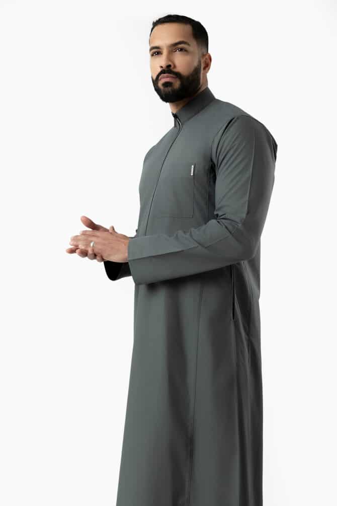 green-thobe-men-zipper-rethobe-round-collar-trendy-4