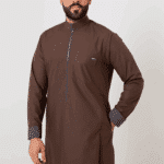 Rethobe, Brown Zipper Thobe
