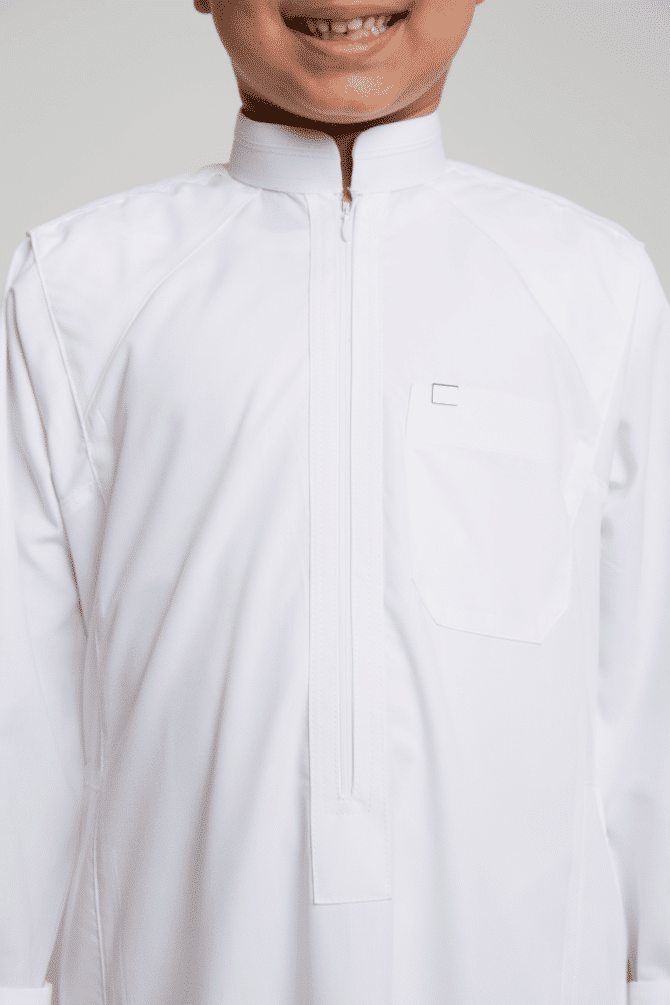 rethoube-trendy-thobe-kids-metal-white-round-zipper-collar-boy-2