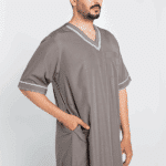 Standard Jalabiya Dark gray