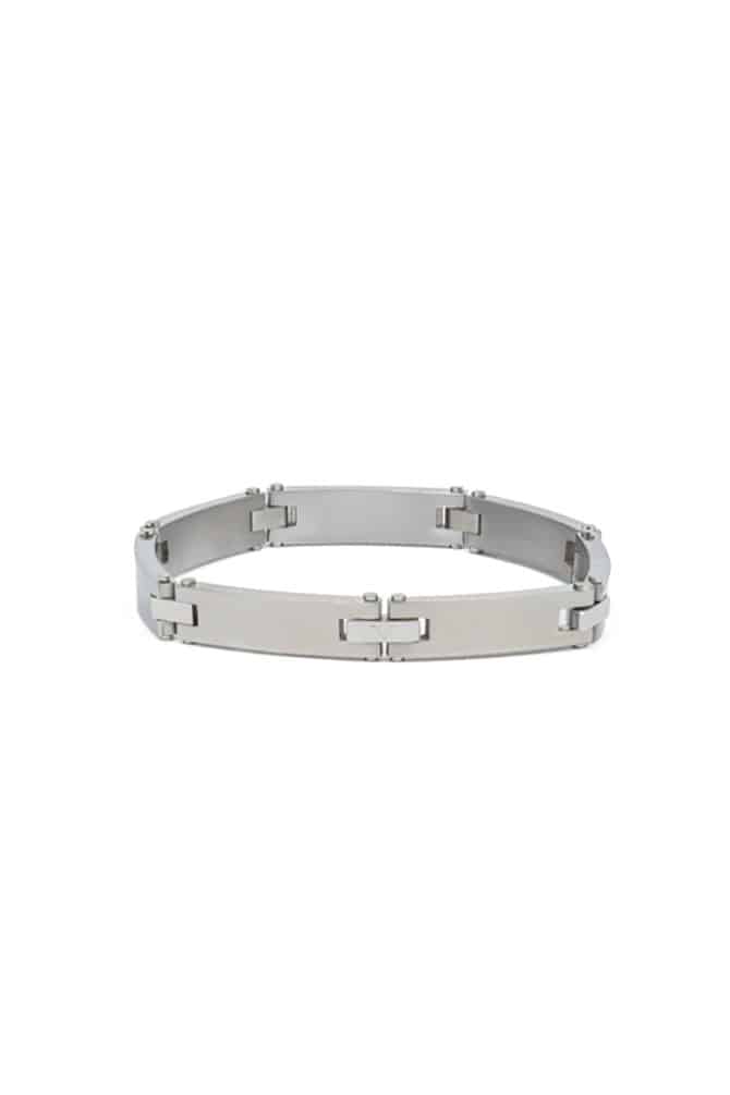 Versace-Bracelet-Leather-Steel-Silver-Alshiaka-1