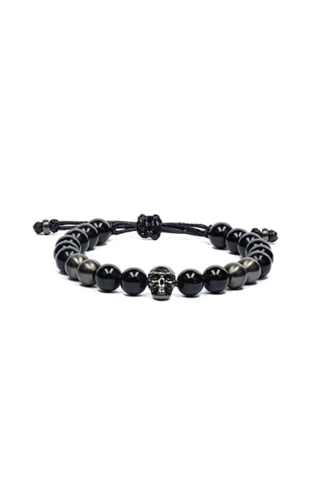 Versace-Bracelet-Steel&Stone–Black-alshiaka-1