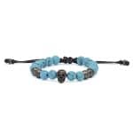 Versace Bracelet Steel & Stone – Blue (Signature Edition)