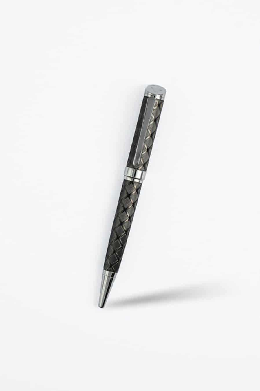 Versace Black Engraved Pen