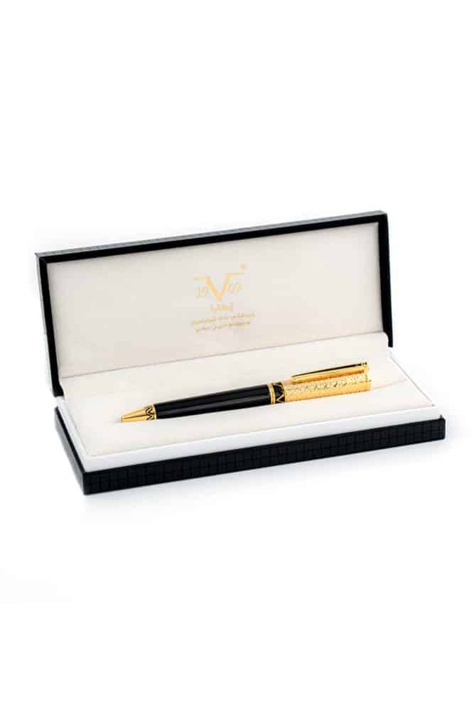 Versace Engraved Black Pen-Alshiaka-2