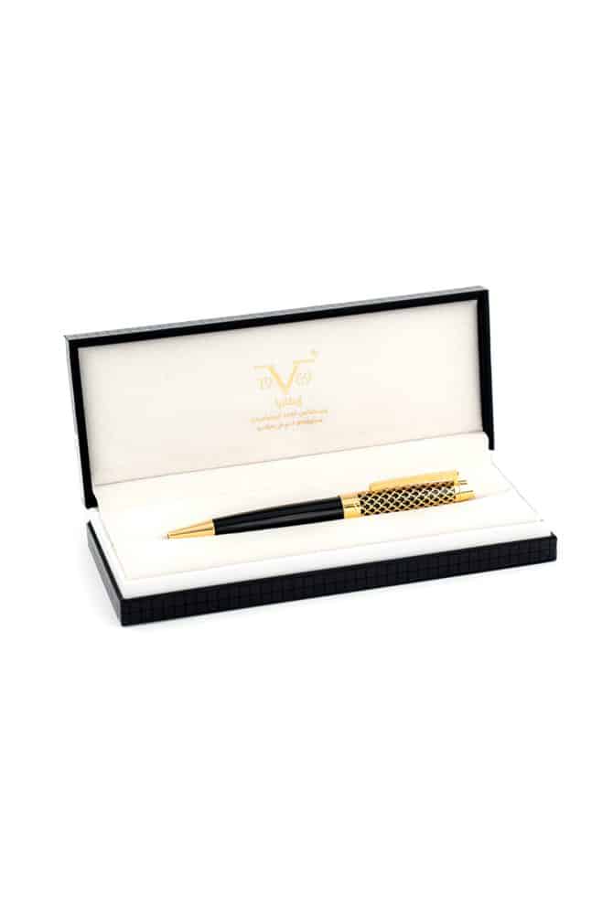 Versace-Gold&Black-Engraved-Pen-Al-Shiaka-2