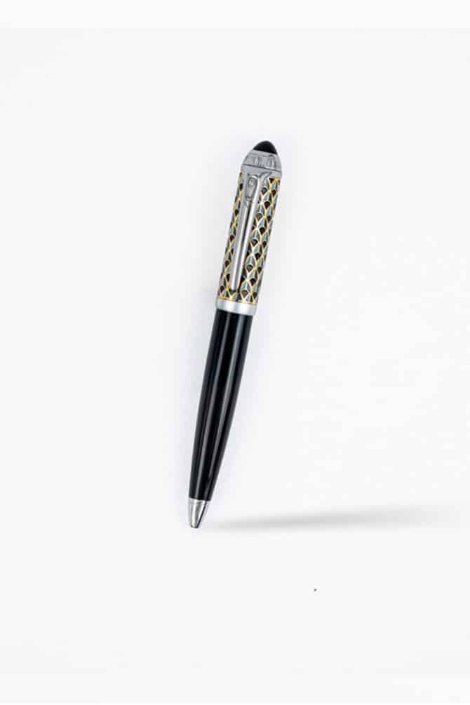 Versace-Gold&Black-Engraved-Pen-Alshiaka-1