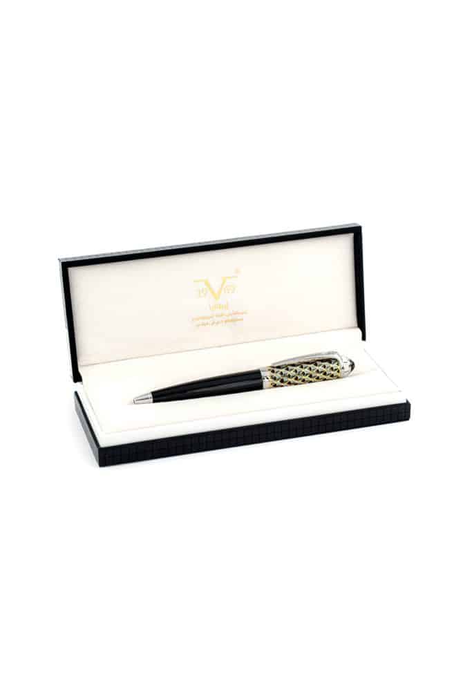 Versace-Gold&Black-Engraved-Pen-Alshiaka-2