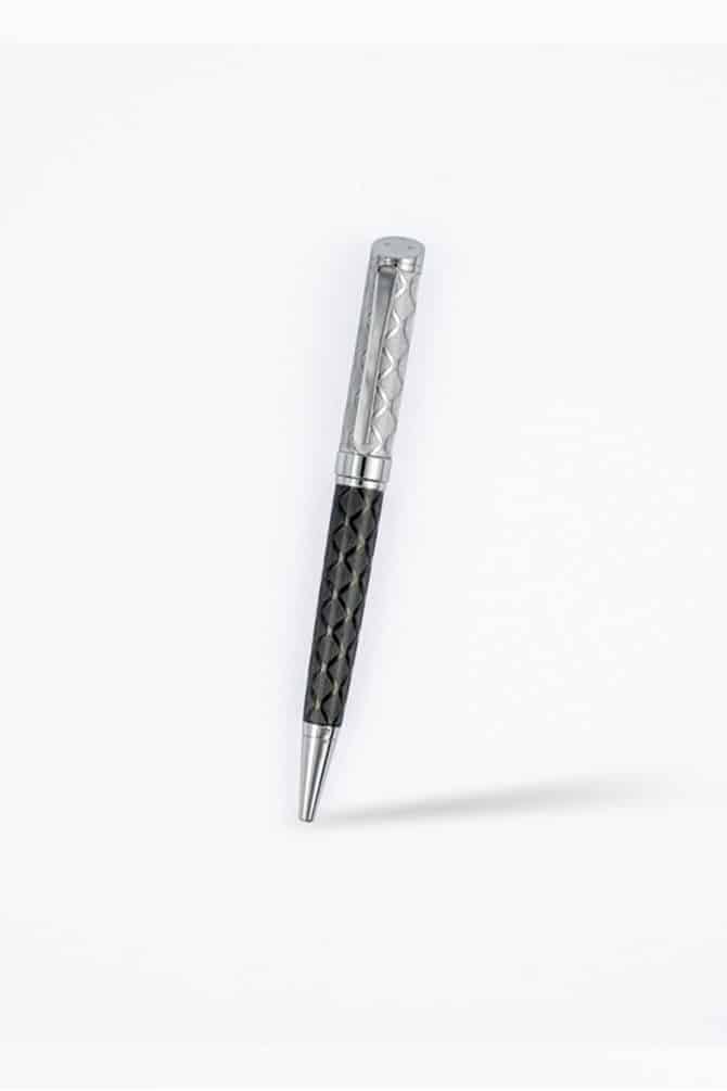 Versace-Silver-&-Black-Engraved-Pen-Alshiaka-1