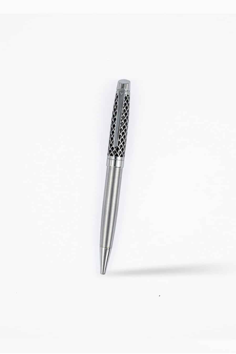 Versace Silver Engraved Pen Al-Shiaka