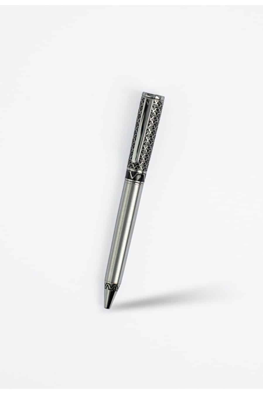 Versace Silver Engraved Pen
