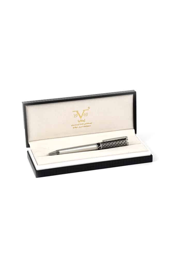 Versace-Silver-Engraved-Pen-Alshiaka-2