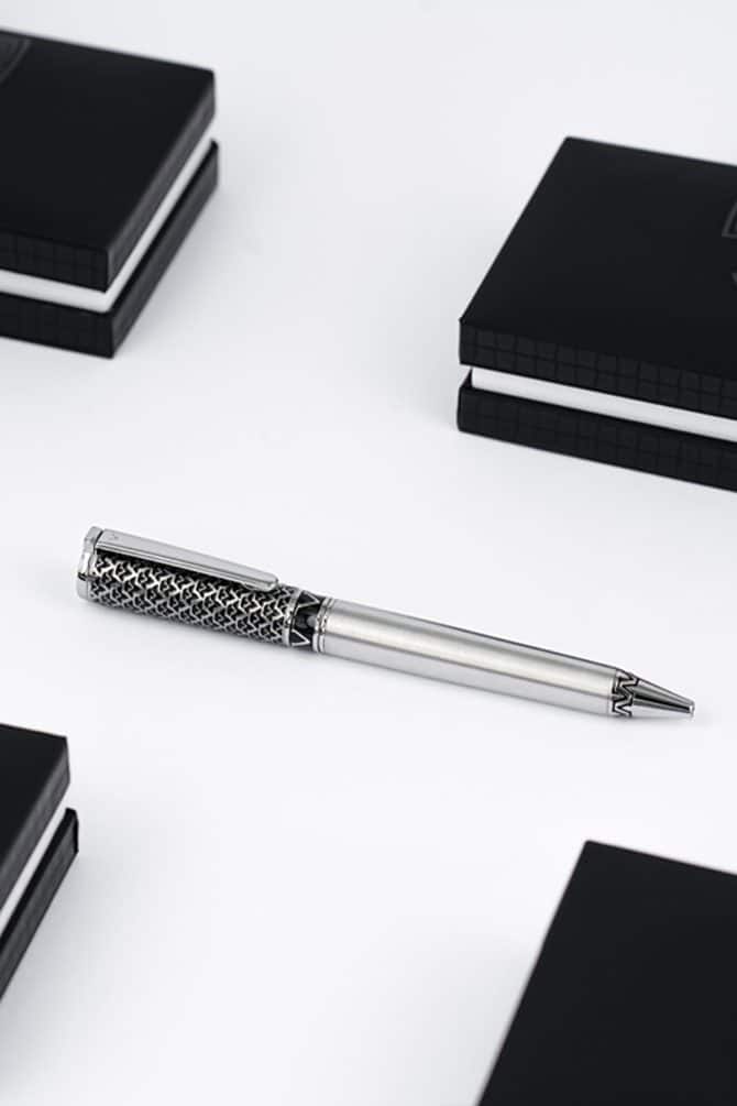 Versace-Silver-Engraved-Pen-Alshiaka-3