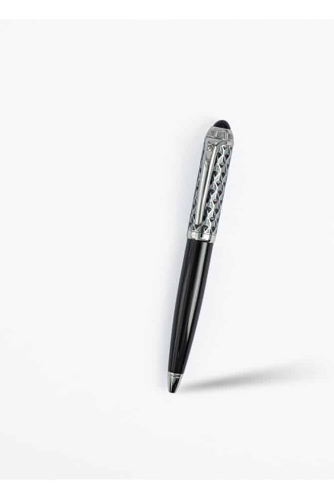 Versace-Silver&Black-Engraved Pen-Alshiaka-1