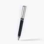Versace Silver & Black Engraved Pen