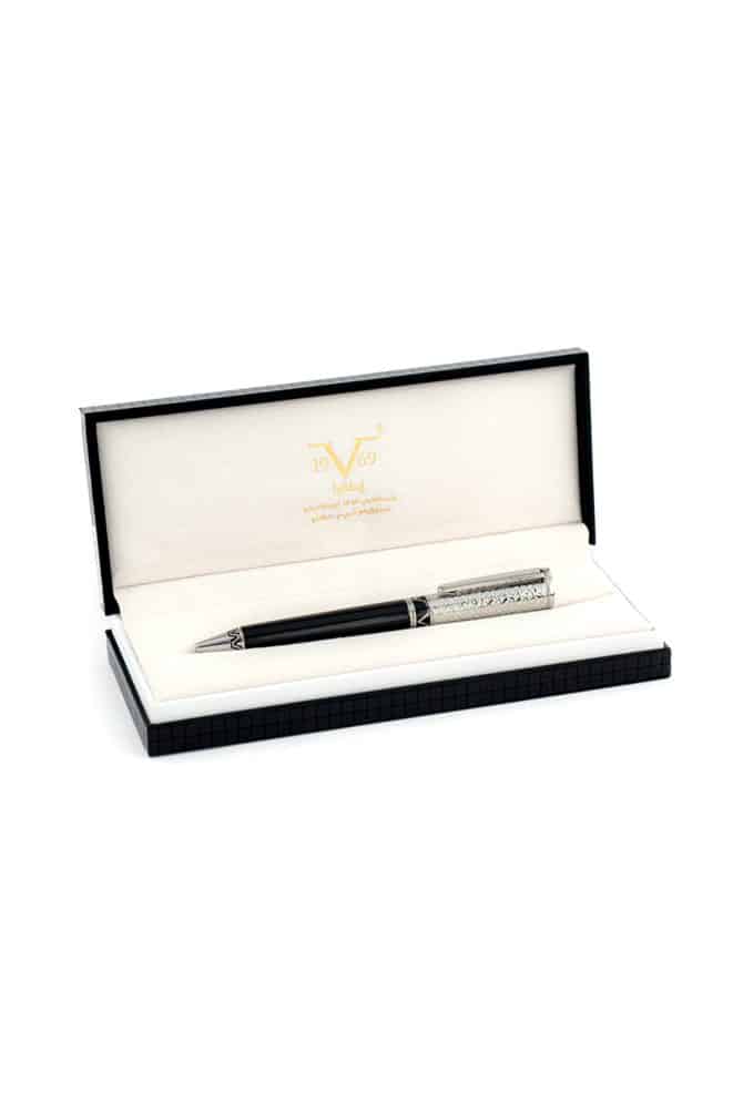 Versace-Silver&Black-Engraved-Pen-Alshiaka-2