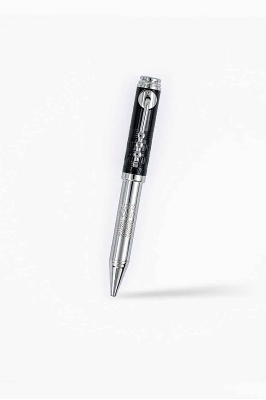 Versace Silver & Black Pen
