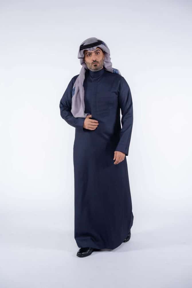 men-winter-trendy-thobe-navy 4
