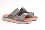 Al Shiaka Men’s Casual Slippers in dark grey