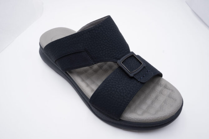 Al Shiaka Navy Men’s Tameme Ksh Slippers - Image 2