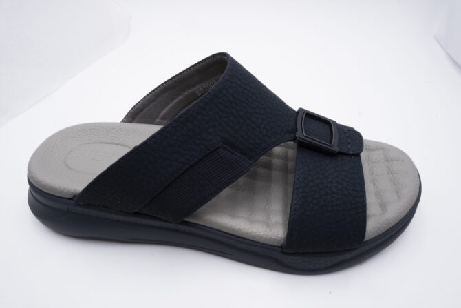 Al Shiaka Navy Men’s Tameme Ksh Slippers - Image 3