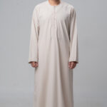 Prime Omani Jalabiya – Beige