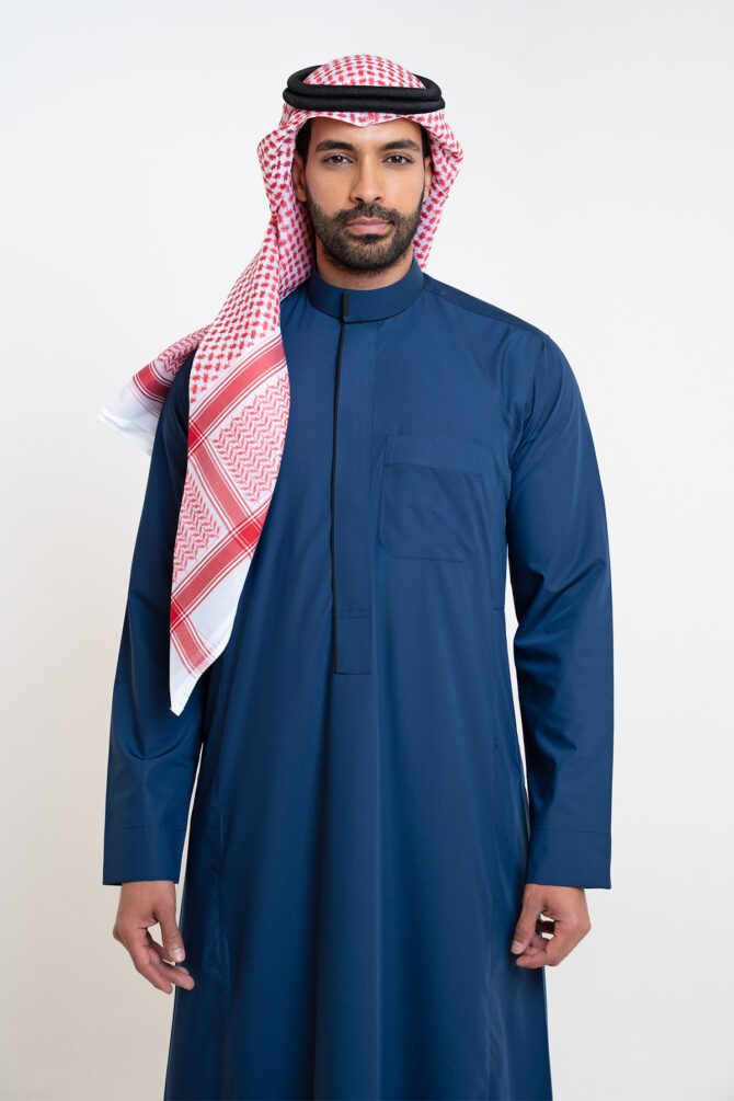 ⁦ثوب ري ثوب من الشياكة - الكحلي⁩ - الصورة ⁦2⁩