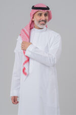 Al Shiaka Prime Shemagh - Dark Red - Image 4