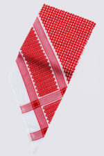Al Shiaka Prime Shemagh - Dark Red - Image 5