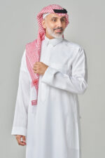 Al Shiaka Elsee Shemagh - Red for men - Image 4