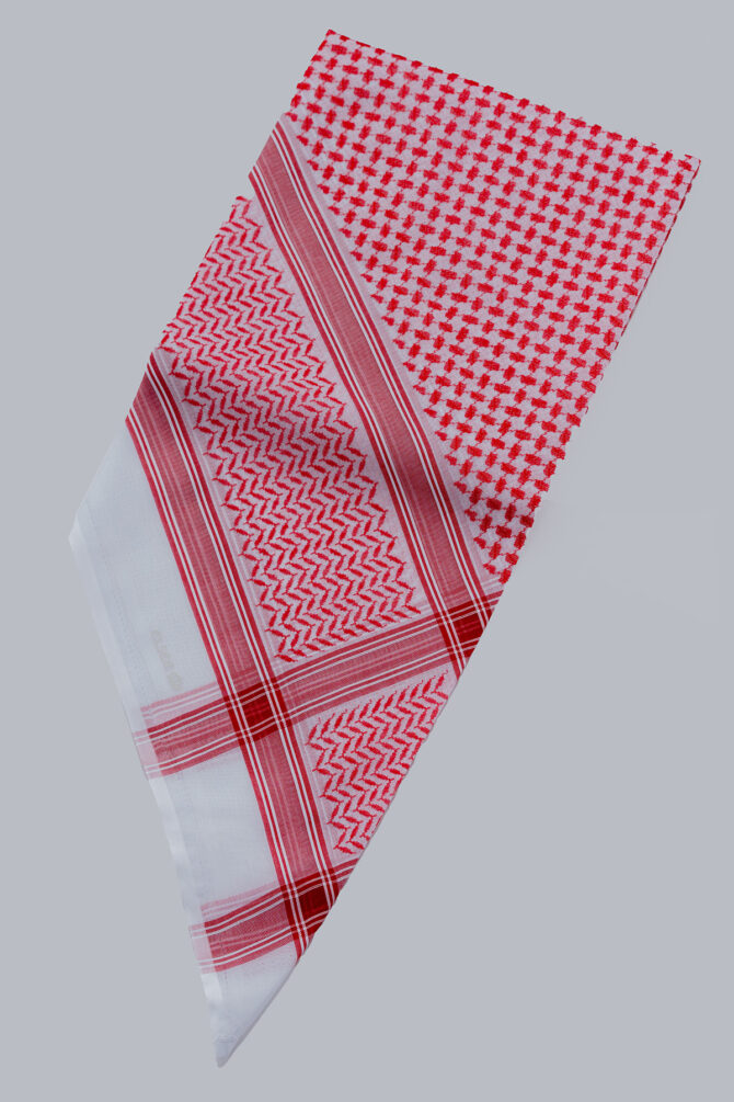 Al Shiaka Elsee Shemagh - Red for men - Image 6