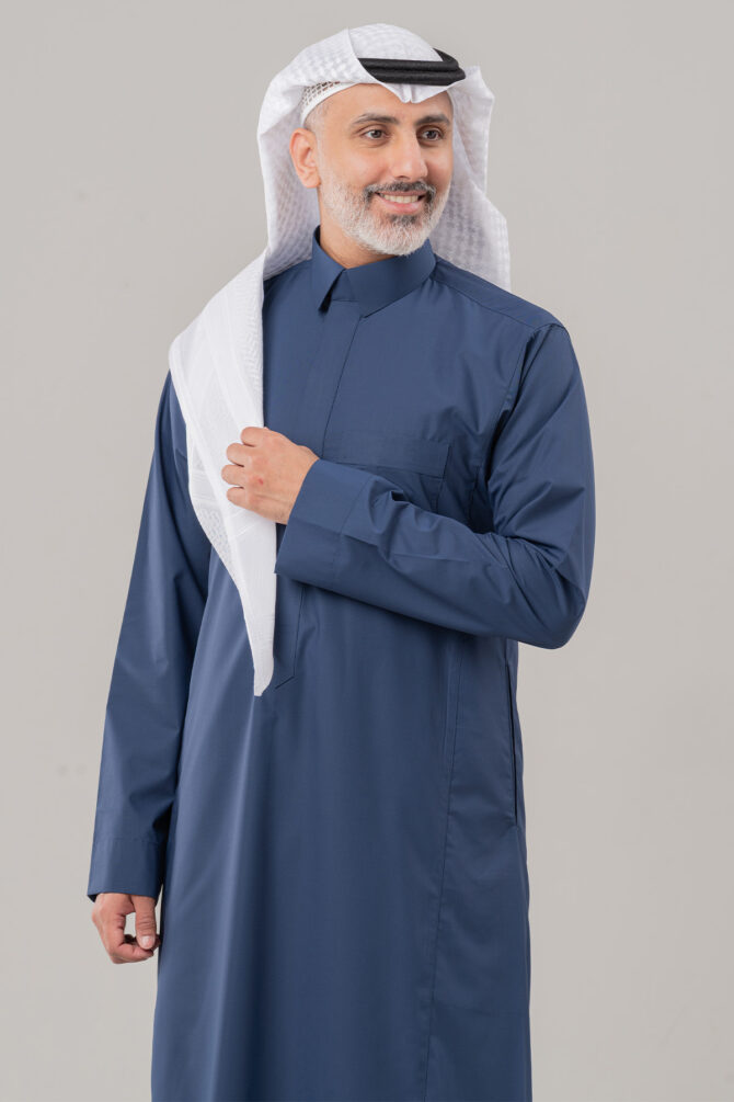 Al Shiaka Elsee Shemagh for Youth & Boys - White - Image 2