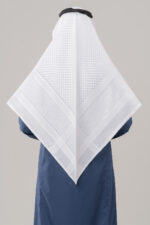Al Shiaka Elsee Shemagh for Youth & Boys - White - Image 4