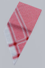Al Shiaka Venieri Shemagh for men - Red - Image 3