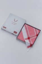 Al Shiaka Venieri Shemagh for men - Red