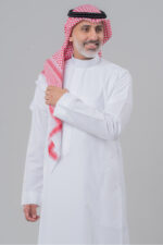 ⁦ثوب زخرفات رجالي من الشياكة – أبيض⁩ - الصورة ⁦6⁩